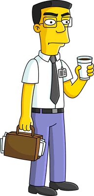 This is the Avatar Image for the Frank Grimes [Los Simpson] AI Voice and Text to Speech Generator